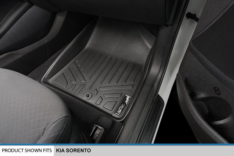 SMARTLINER Custom Fit Floor Mats 2 Row Liner Set Compatible with 2016-2020 Kia Sorento - Image 3